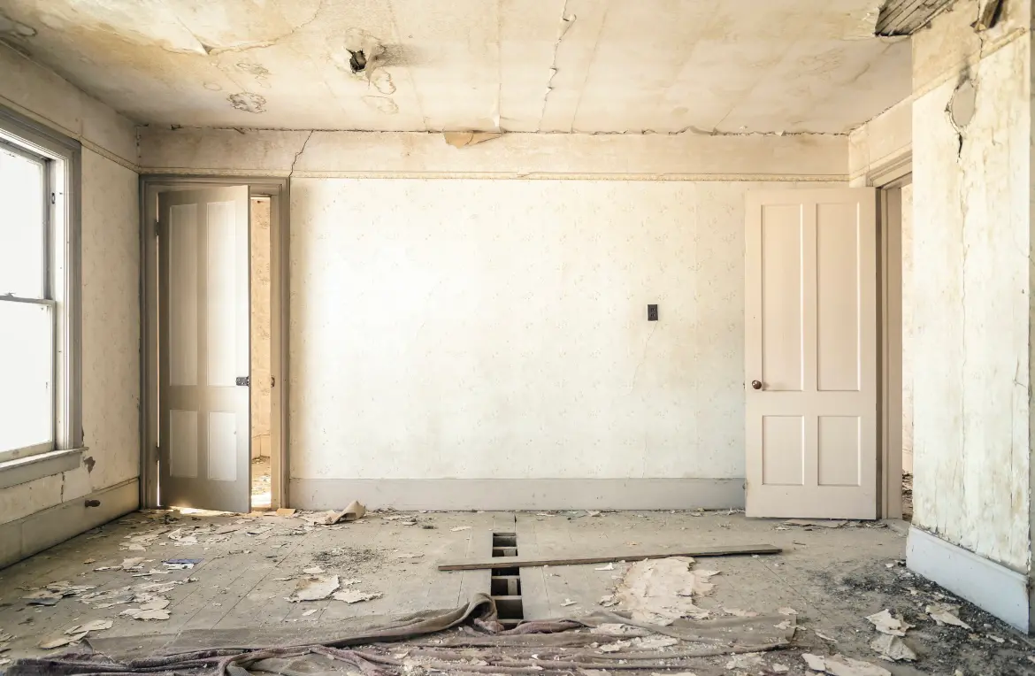 Waste disposal crew managing a cleanout project in Port Allen